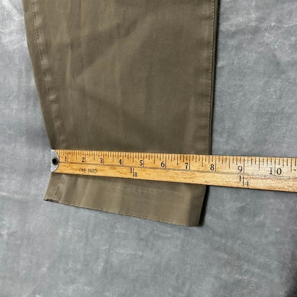 Incotex Venezia 1951 High Comfort Khaki Chino Pants Mens EU 48 US 32x28 Slim Fit - Picture 6 of 12